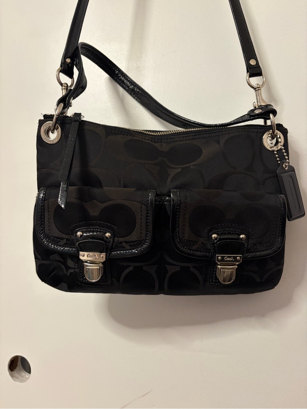 Coach Y2K Poppy Double Pocket bag